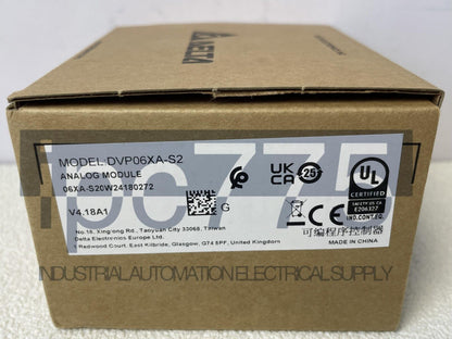 IN-BOX DELTA PLC DVP06XA-S2 - DELTA PLC