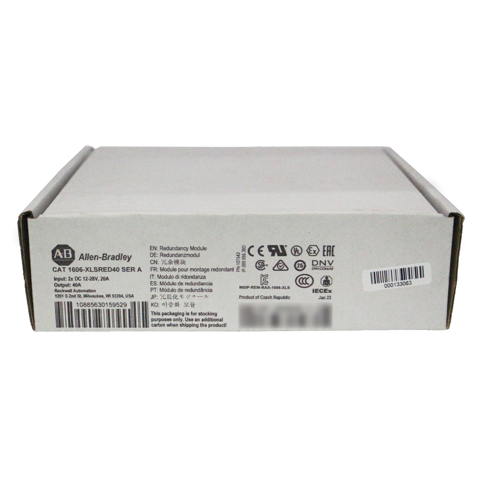 Factory Sealed Allen Bradley 1606-XLSRED40 PLC Power Supply Module, High-Efficiency Industrial Power Solution - ALLEN BRADLEY