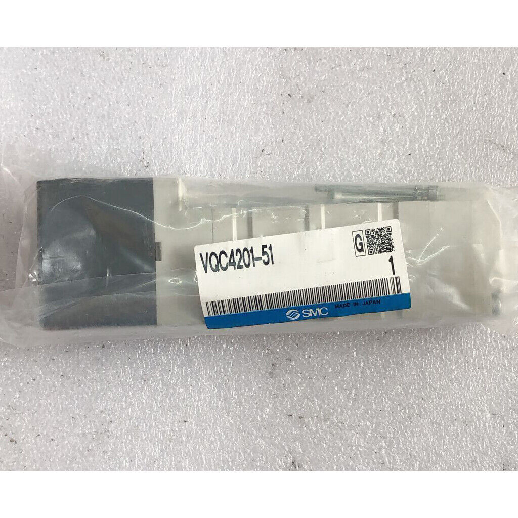 New SMC Solenoid Valve VQC4201-51 | High-Performance hydraulic component | 1 Piece - SMC