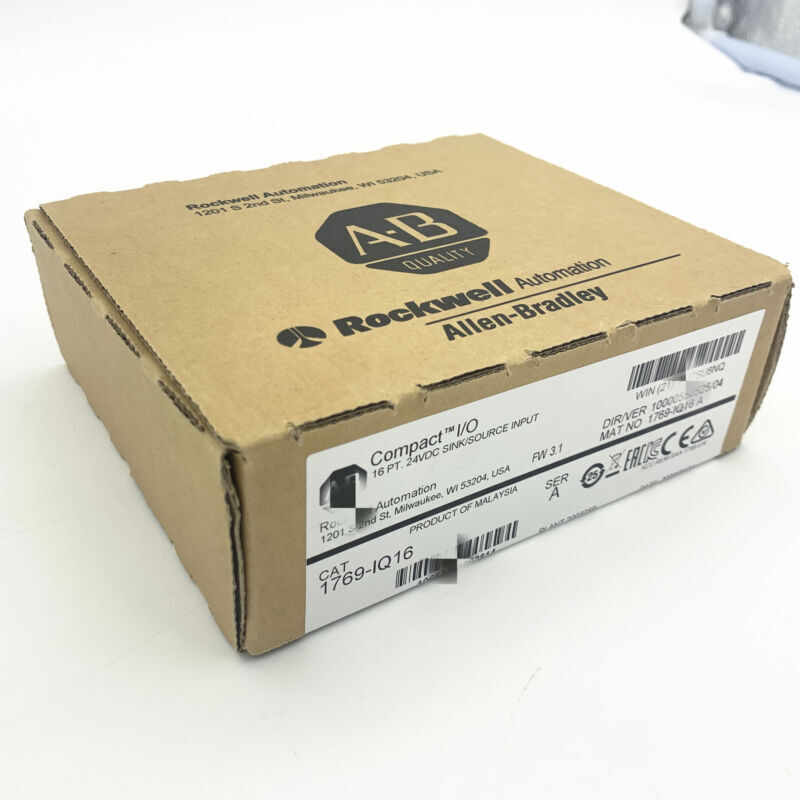 Allen Bradley Compact 16 PT.24VDC Module - Sealed PLC NEW - ALLEN BRADLEY