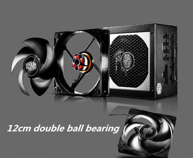 new Cooler Master V550 550W Game Power 80PLUS Gold Full Module Japanese Capacitor - COOLER MASTER