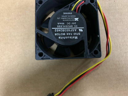 new MATSUSHITA ASF603B2402 Inverter cooling fan 24VDC 90MA 60*60*25mm
