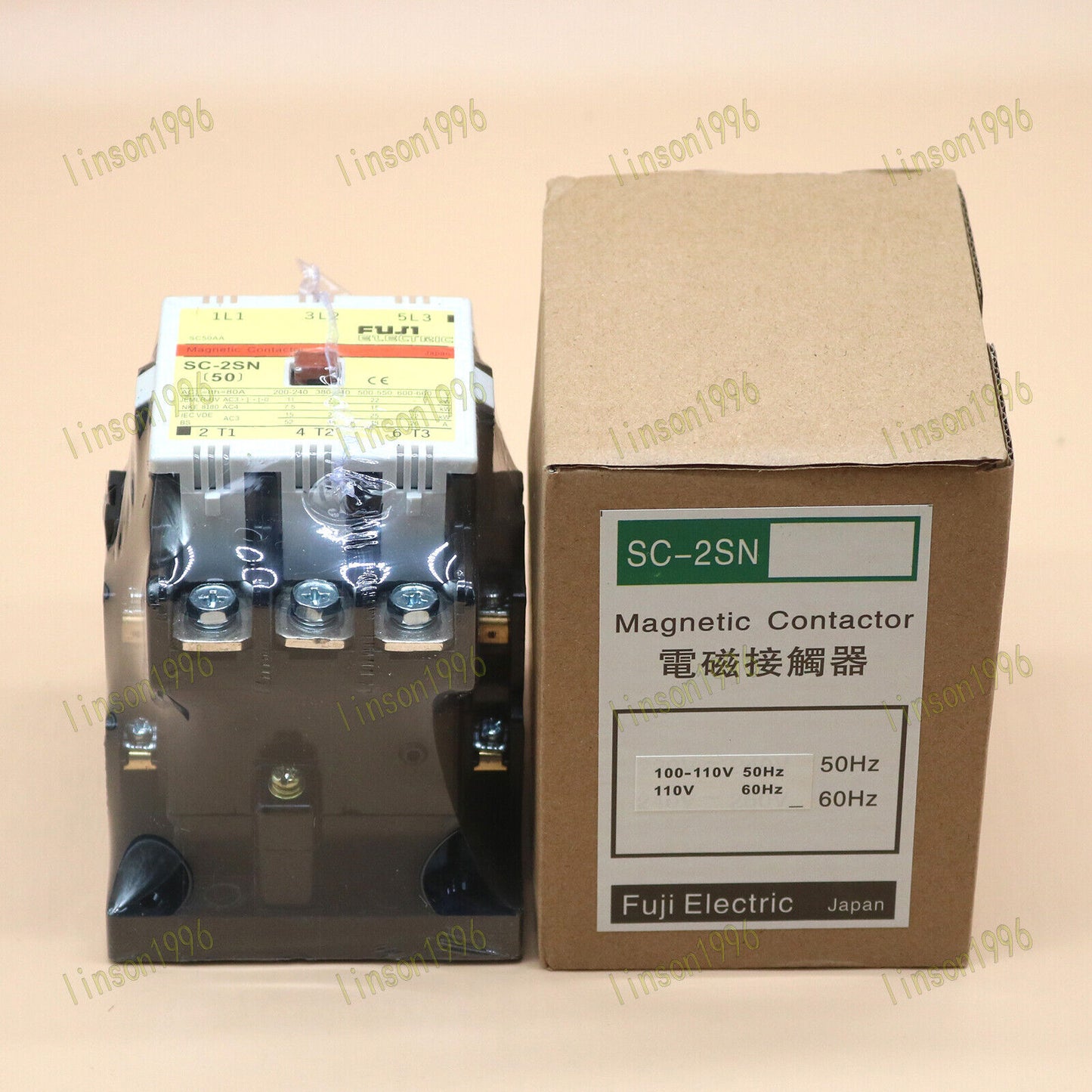 ONE FUJI AC Contactor SC-2SN 110V 1Yr Box - FUJI