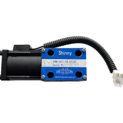 SHINNY SWM-G02-C4-D12V Solenoid Valve for Precision Flow Control and Easy Installation - SHINNY
