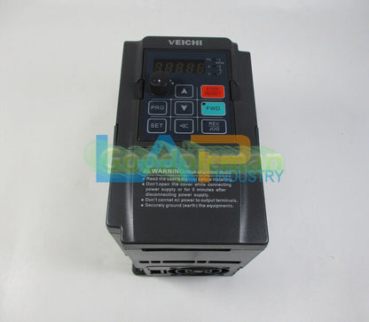 1PCS FOR VEICH Inverter AC70E-S2-R75G 0.75KW 1PH AC220V 3PH AC 4A 0-400Hz