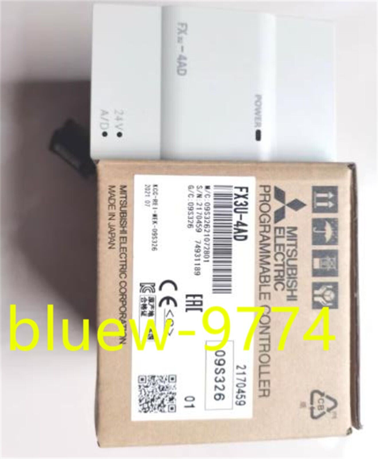 1PCS Mitsubishi FX3U-4AD - MITSUBISHI