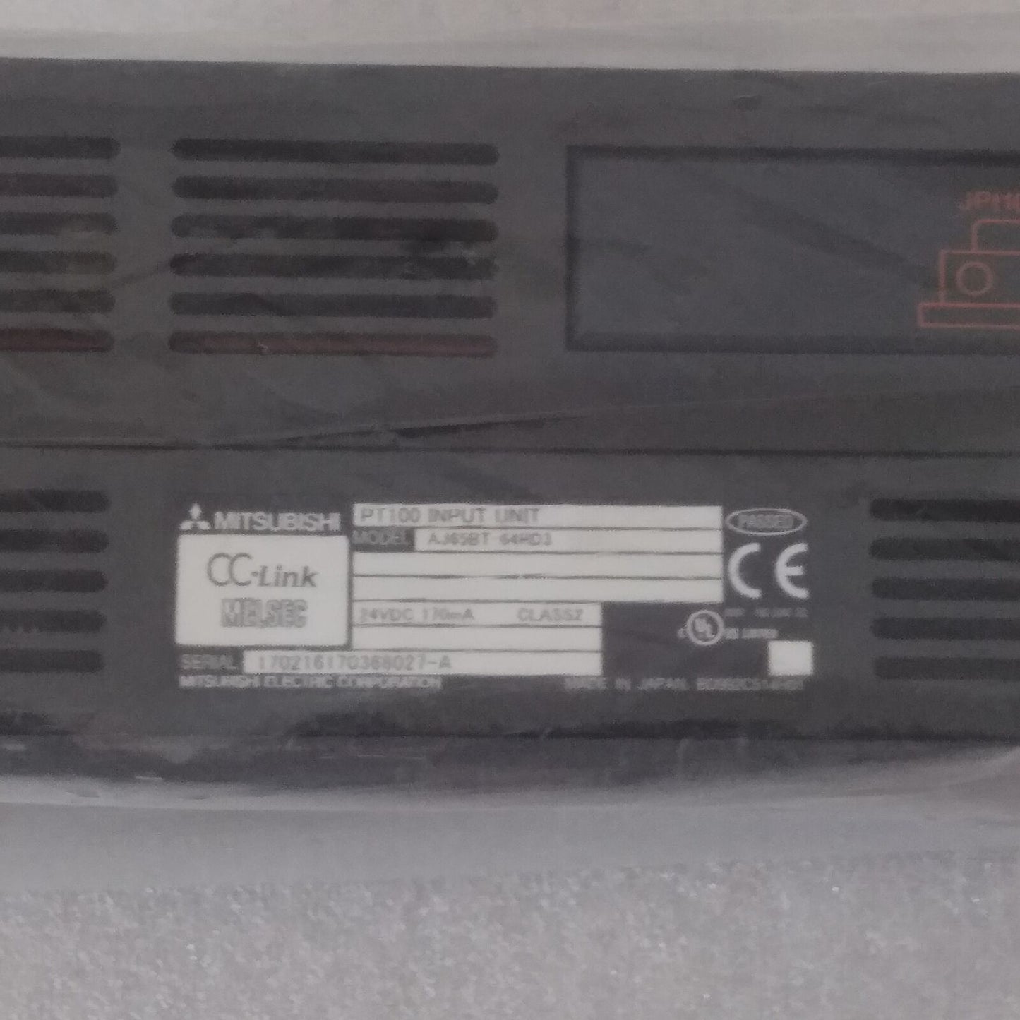 Mitsubishi Used AJ65BT-64RD3 Within 24 Hours - MITSUBISHI