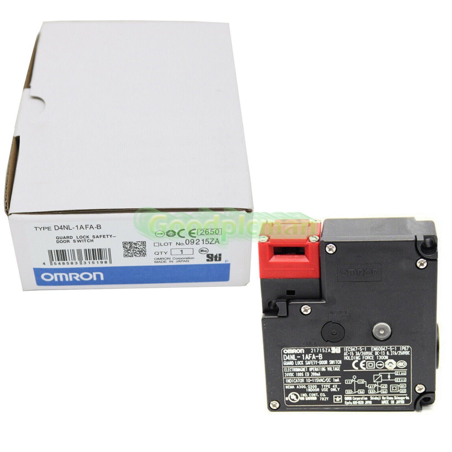 OMRON D4NL-1AFA-B Guard Lock Safety Door Switch 1Pcs/