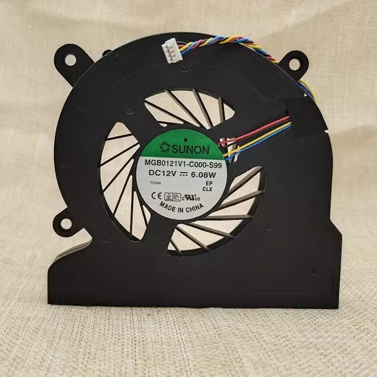 SUNON MGB0121V1-C000-S99 DC12V 6.08W 4-Pin CPU Cooling Fan
