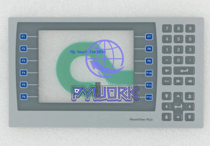 1xMembrane Keypad + Touch Screen For PanelView Plus 700 2711P-B7C22D9P-B ~