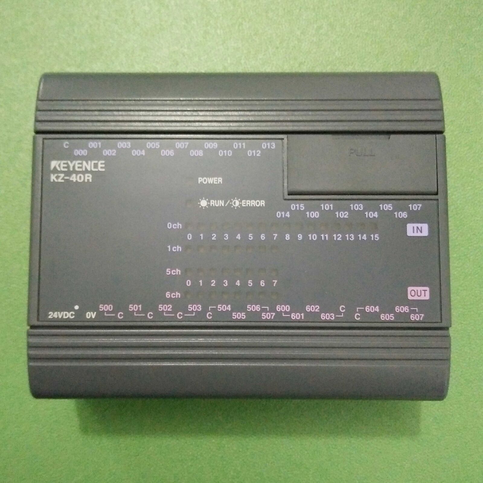 used ONE KEYENCE KZ-40R PLC programming module for industrial automation and control systems - ONE KEYENCE