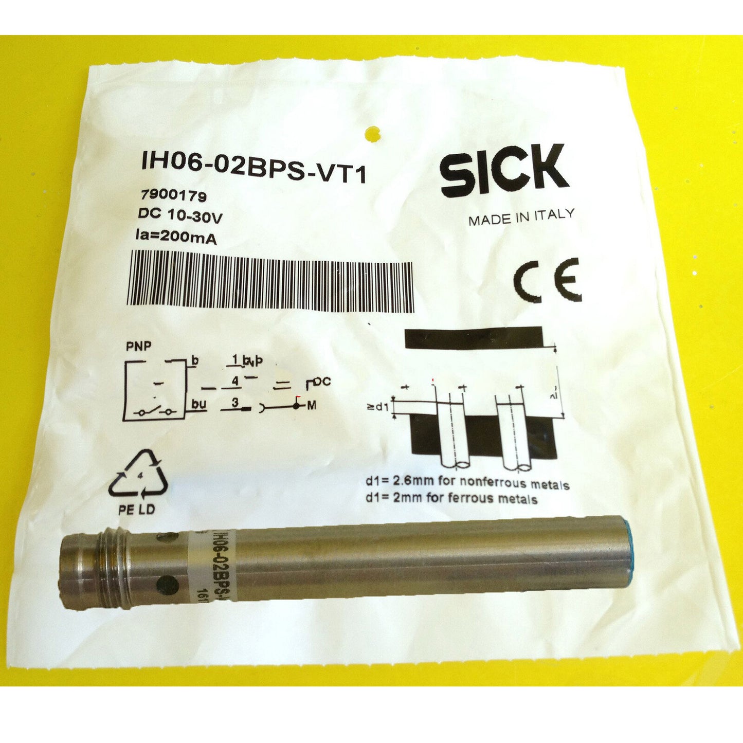 new ONE SICK IH06-02BPS-VT1 Proximity switch spot stock - ONE SICK