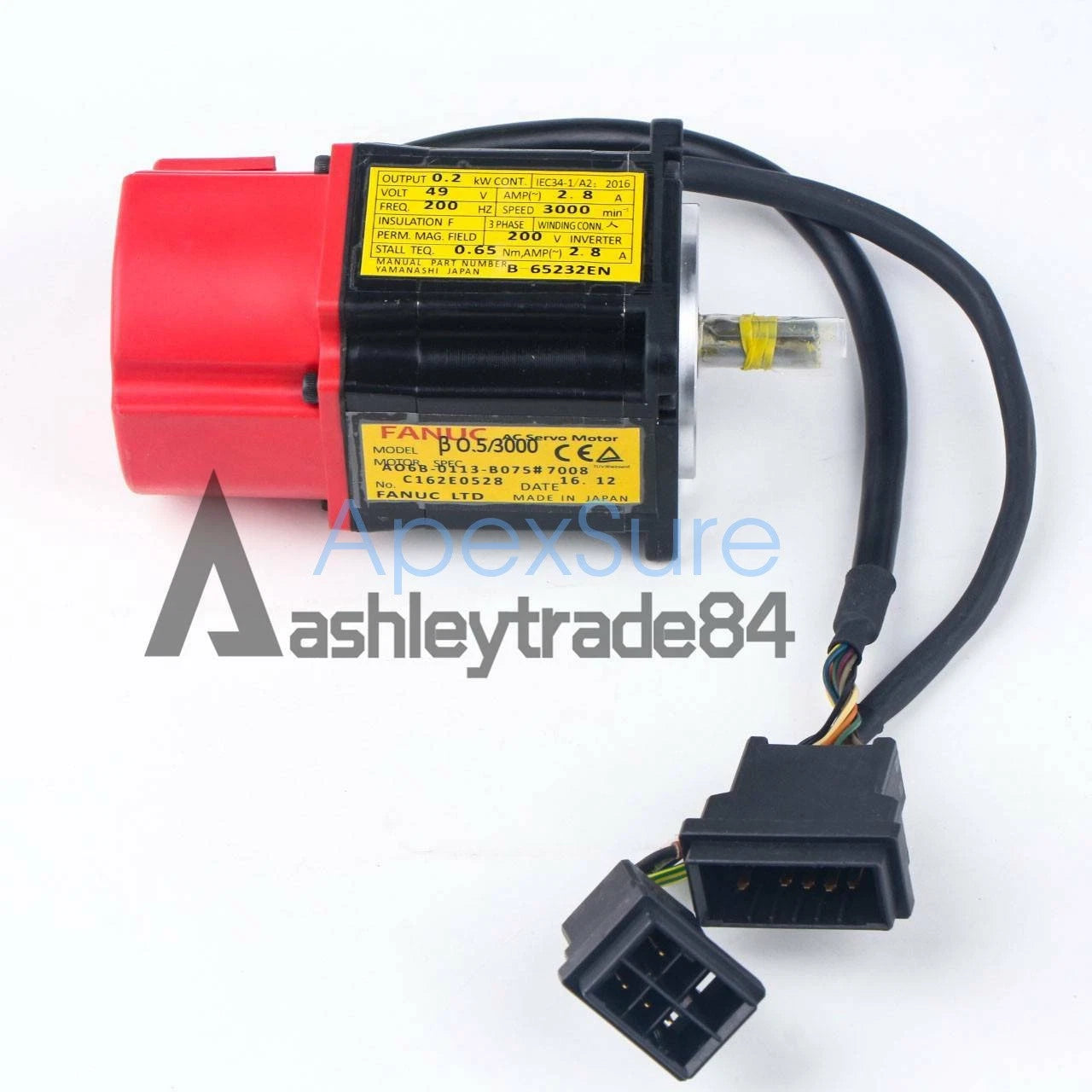 1PC FANUC A06B-0113-B075#7008 SERVO MOTOR