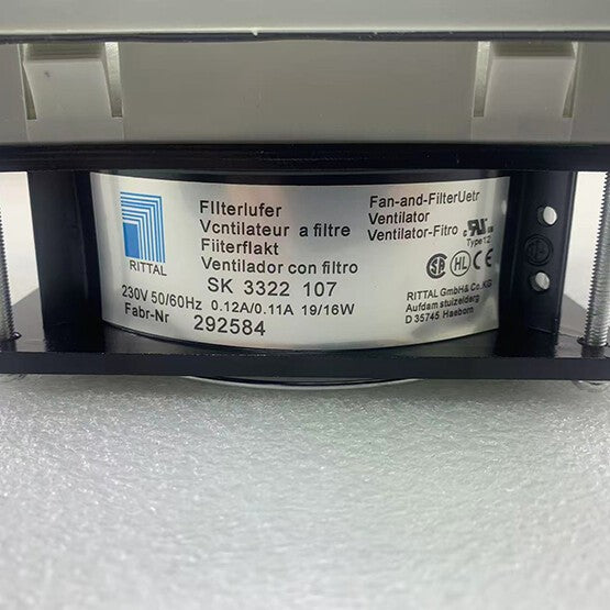 RITTAL SK 3322 107 Filter Cooling Fan SK3322107 230V 0.12A/0.11A 19/16W 12038