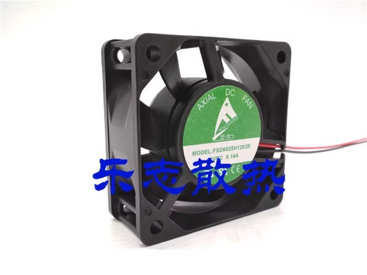 FENGSHENG FSD6025H1202B 6025 DC12V 0.14A 2-wire inverter cooling fan
