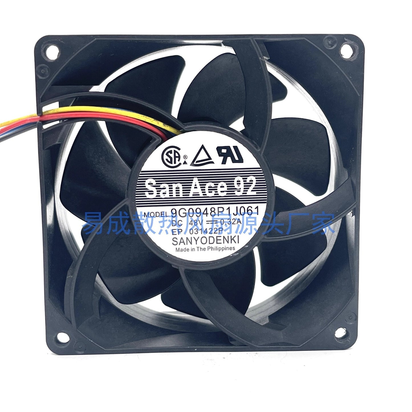 Sanyo San Ace 92 9G0948P1J061 48V 0.32A 9025 4-Wire Cooling Fan