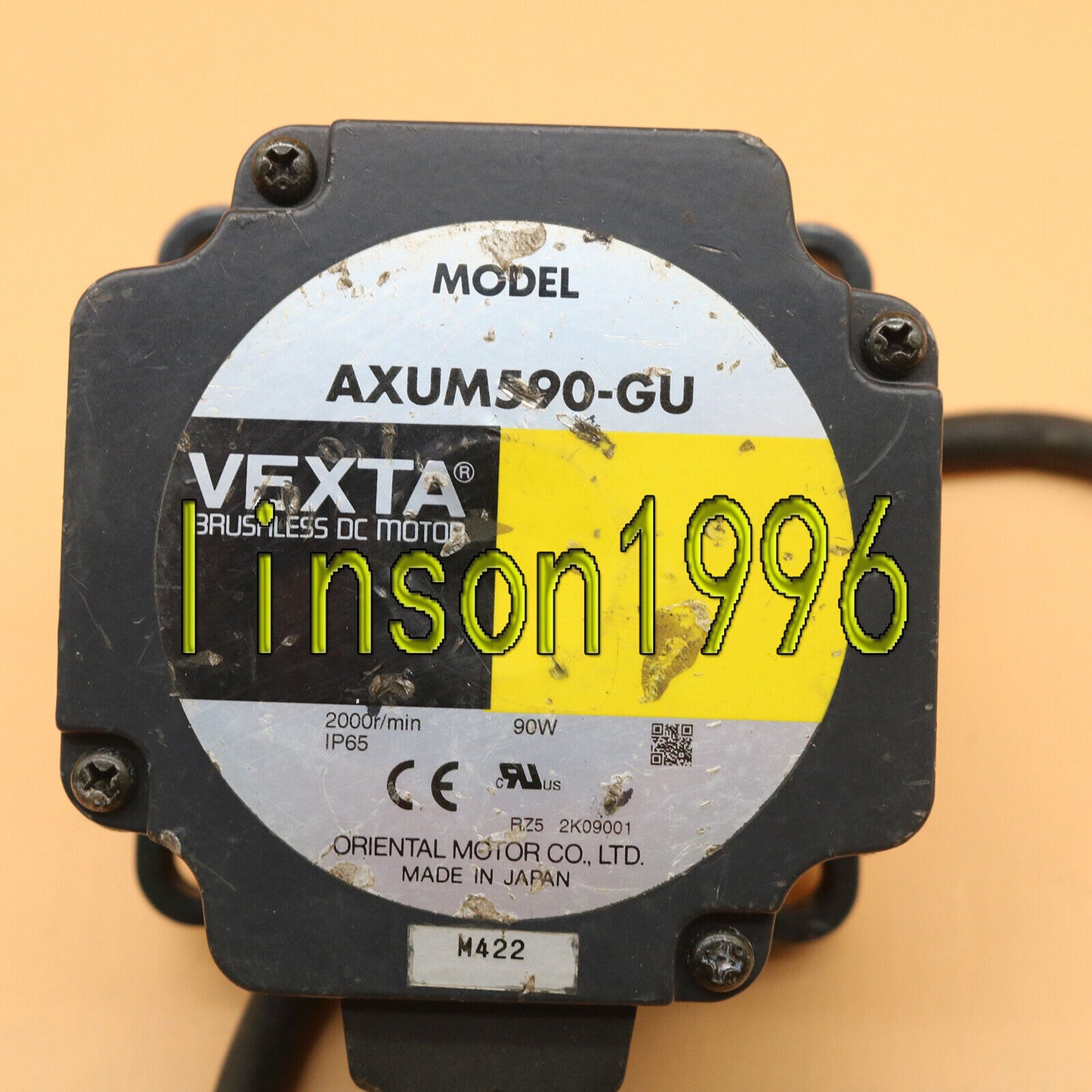 used VEXTA Motor AXUM590-GU AXUM590GU Tested In Good Condition - VEXTA