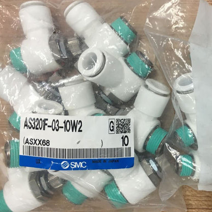 10-Piece AS3201F-03-10W2 Speed Control Throttle - SMC