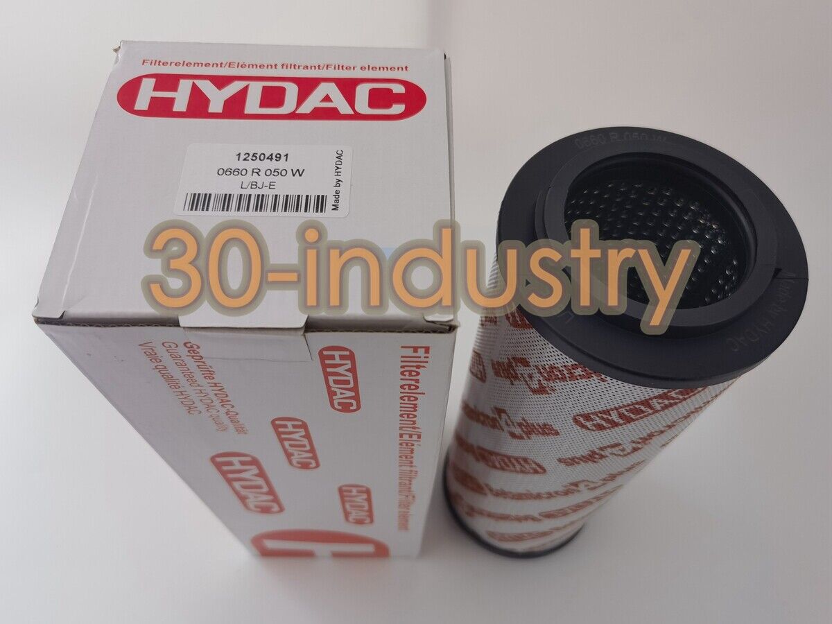 HYDAC 0660R050W Folding Hydraulic Oil Filter - High Pressure - HYDAC