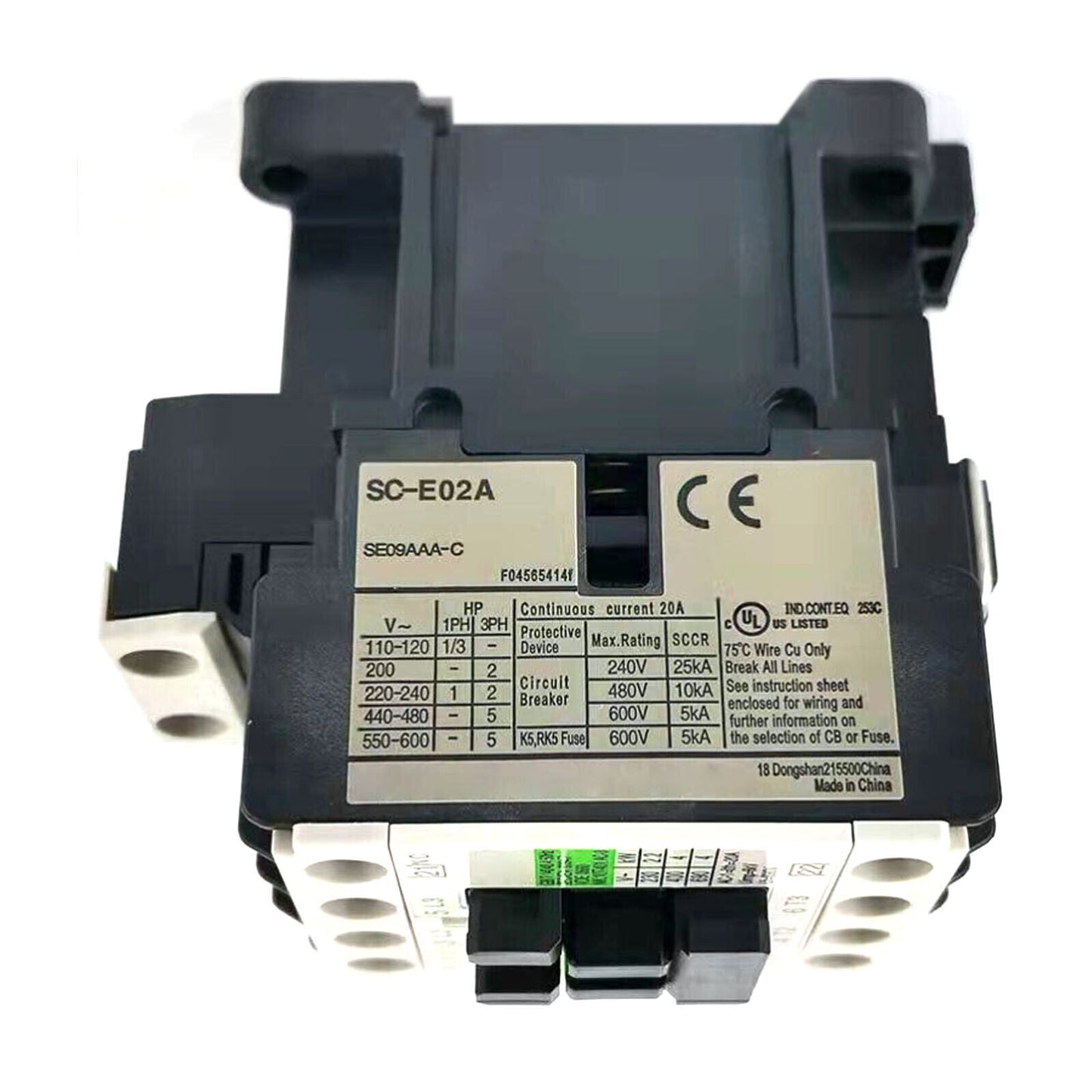 1PC SC-E02A 110V DC Contactor - FUJI