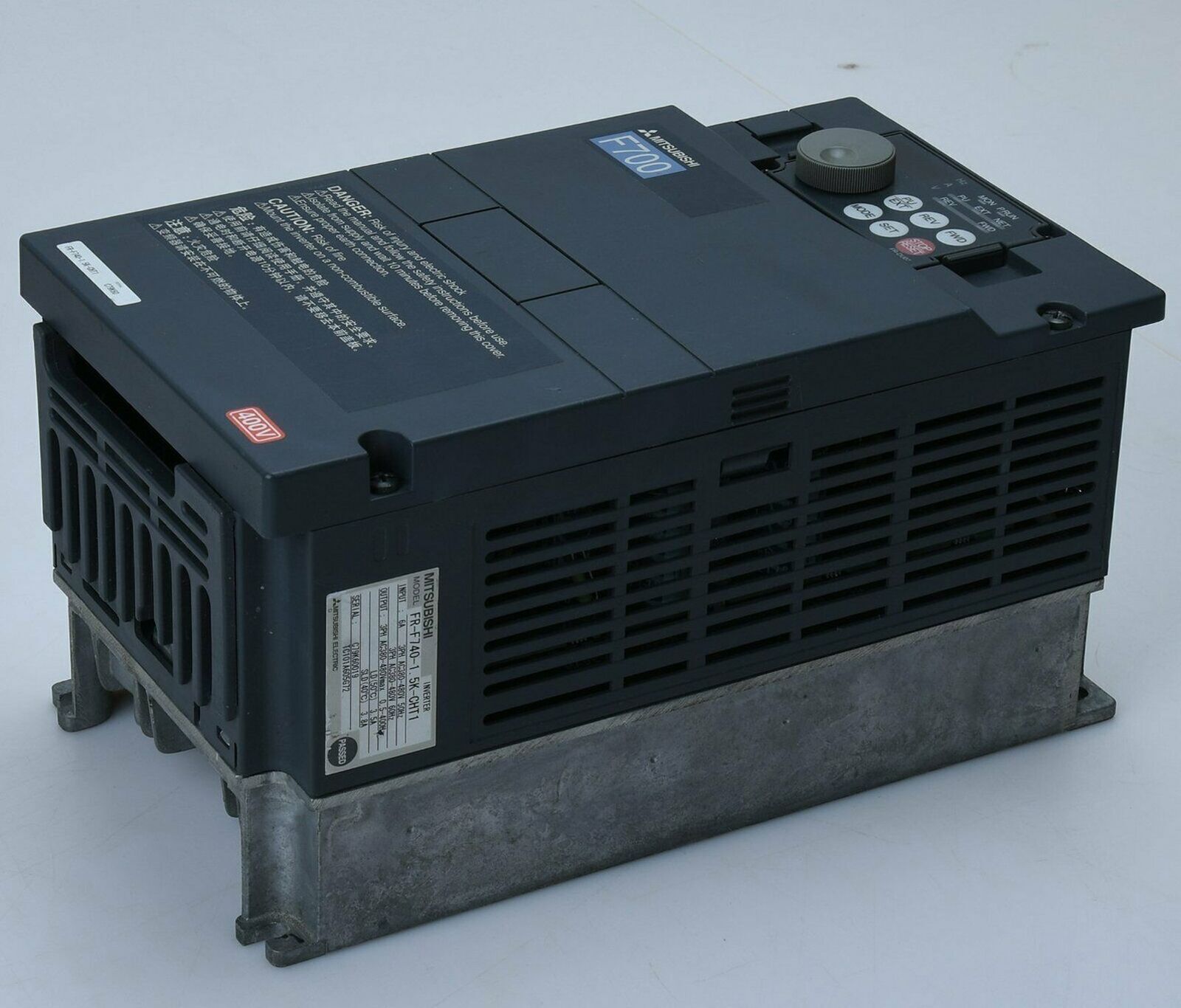 used ONE Mitsubishi inverter FR-F740-1.5K-CHT1 FRF7401.5KCHT1 Fully tested - MITSUBISHI