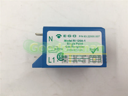 RI120A- 1 Ignition Blue RI 120A-1 for Vulcan Hart P/N83.22000.00 RI120A-1 1Pcs/