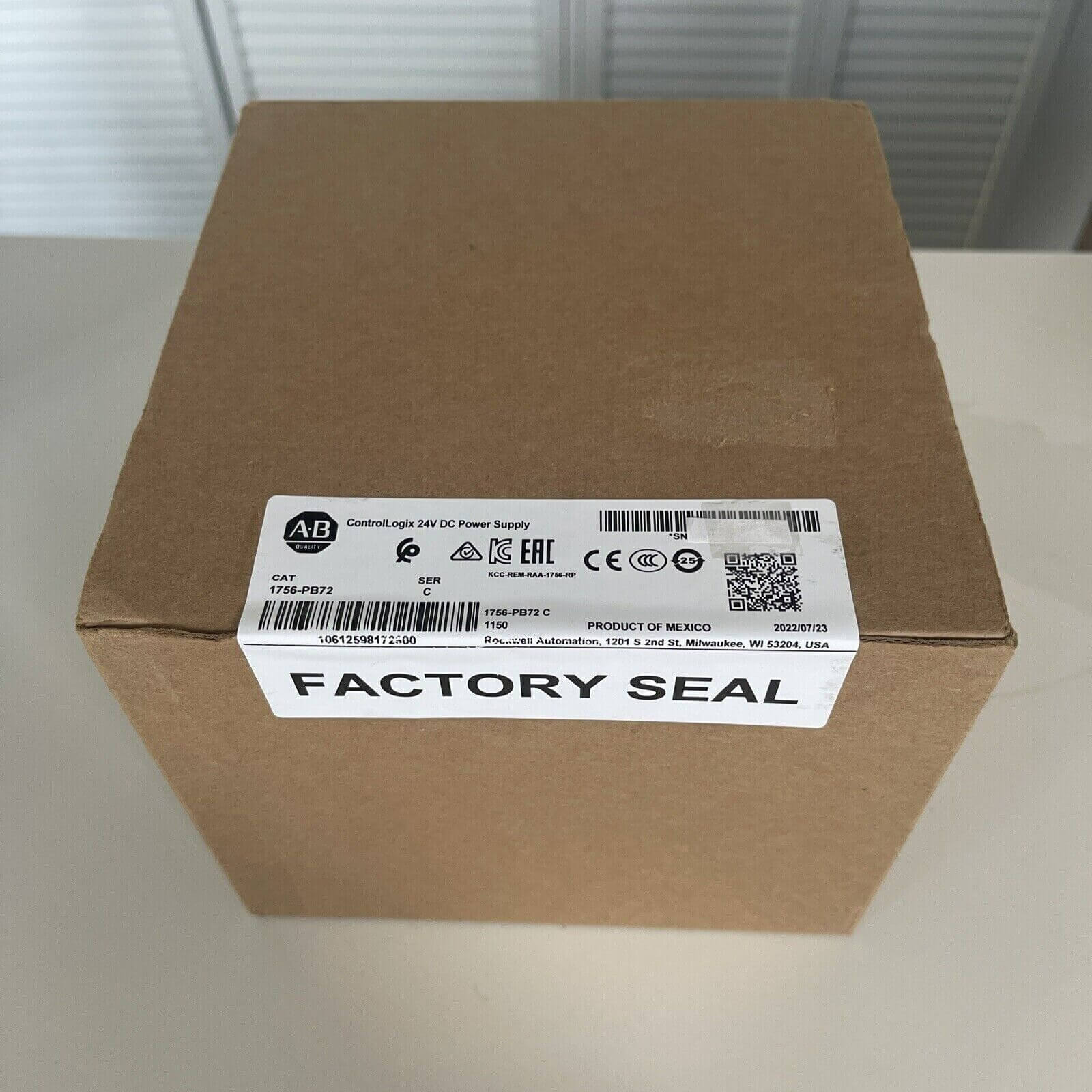Allen Bradley 1756-PB72 24V DC Power Supply Module - ALLEN BRADLEY