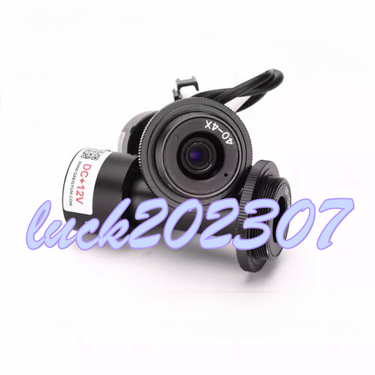 used 1PC U-TRON TL40-40 lens 4X40 with DC12V white ring light source - U-TRON