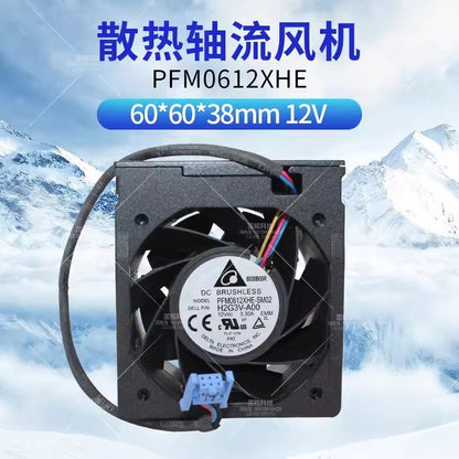 Delta PFM0612XHE-SM02 DC12V 3.30A 60*60*38MM 4-Pin Server Cooling Fan