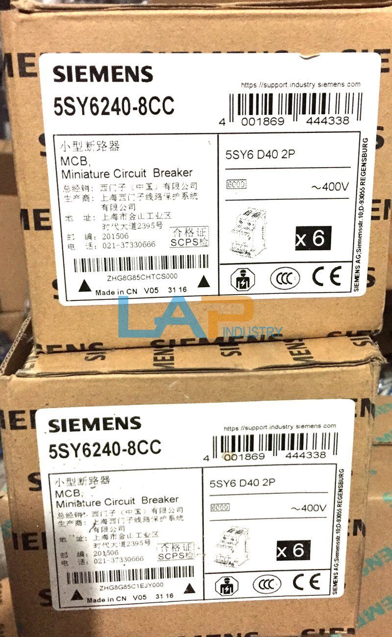 new 1PC  FOR SIEMENS 5SY6240-8CC Miniature Circuit Breaker