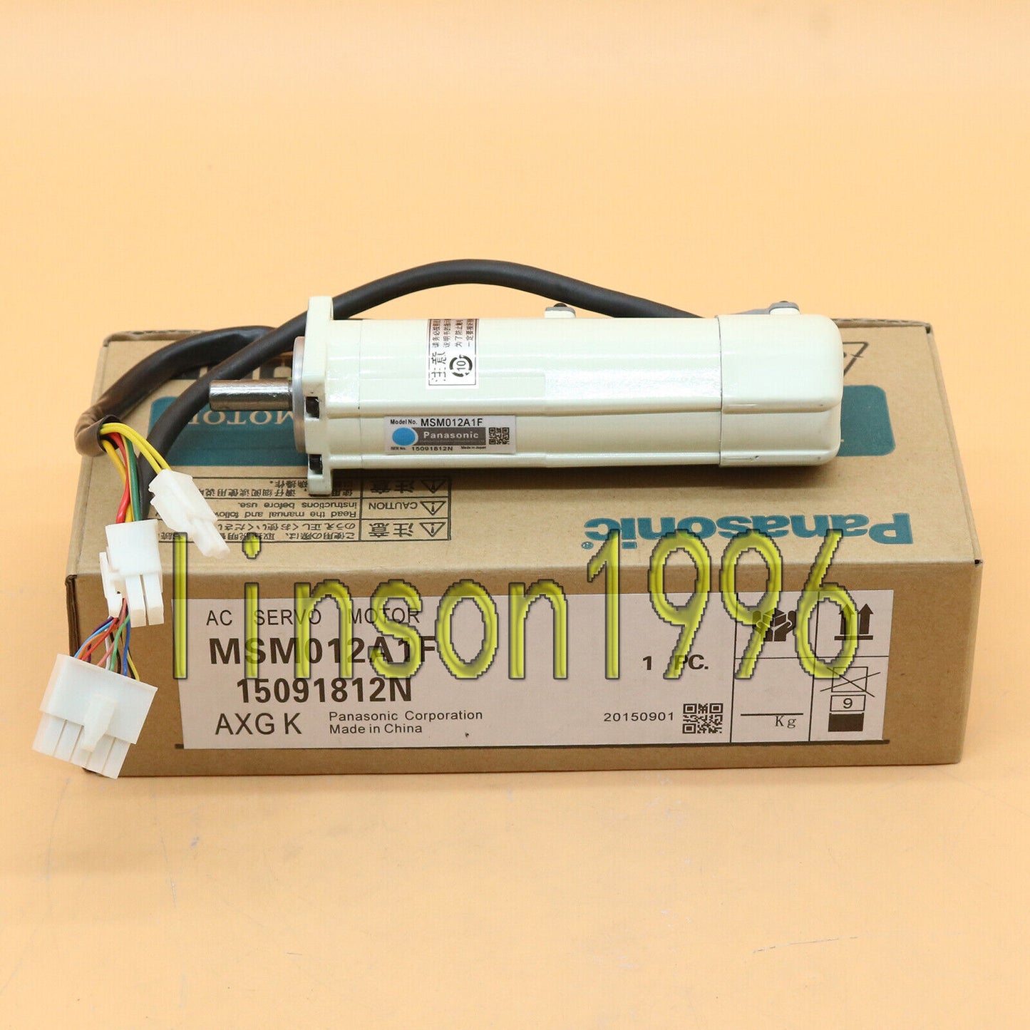 Panasonic MSM012A1F servo motor in box - PANASONIC
