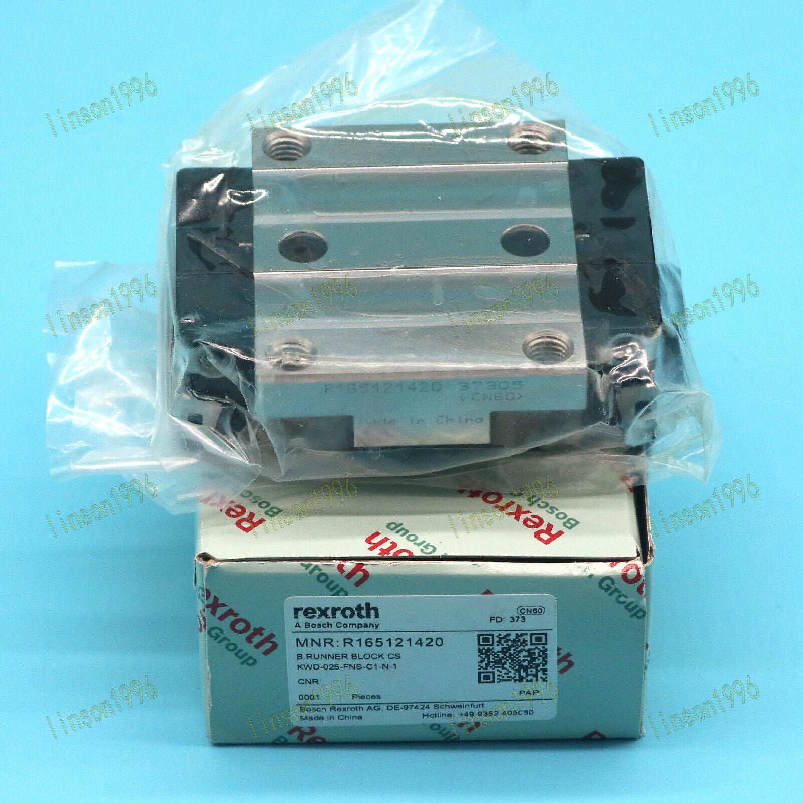 Rexroth R165121420 slider bearing - REXROTH