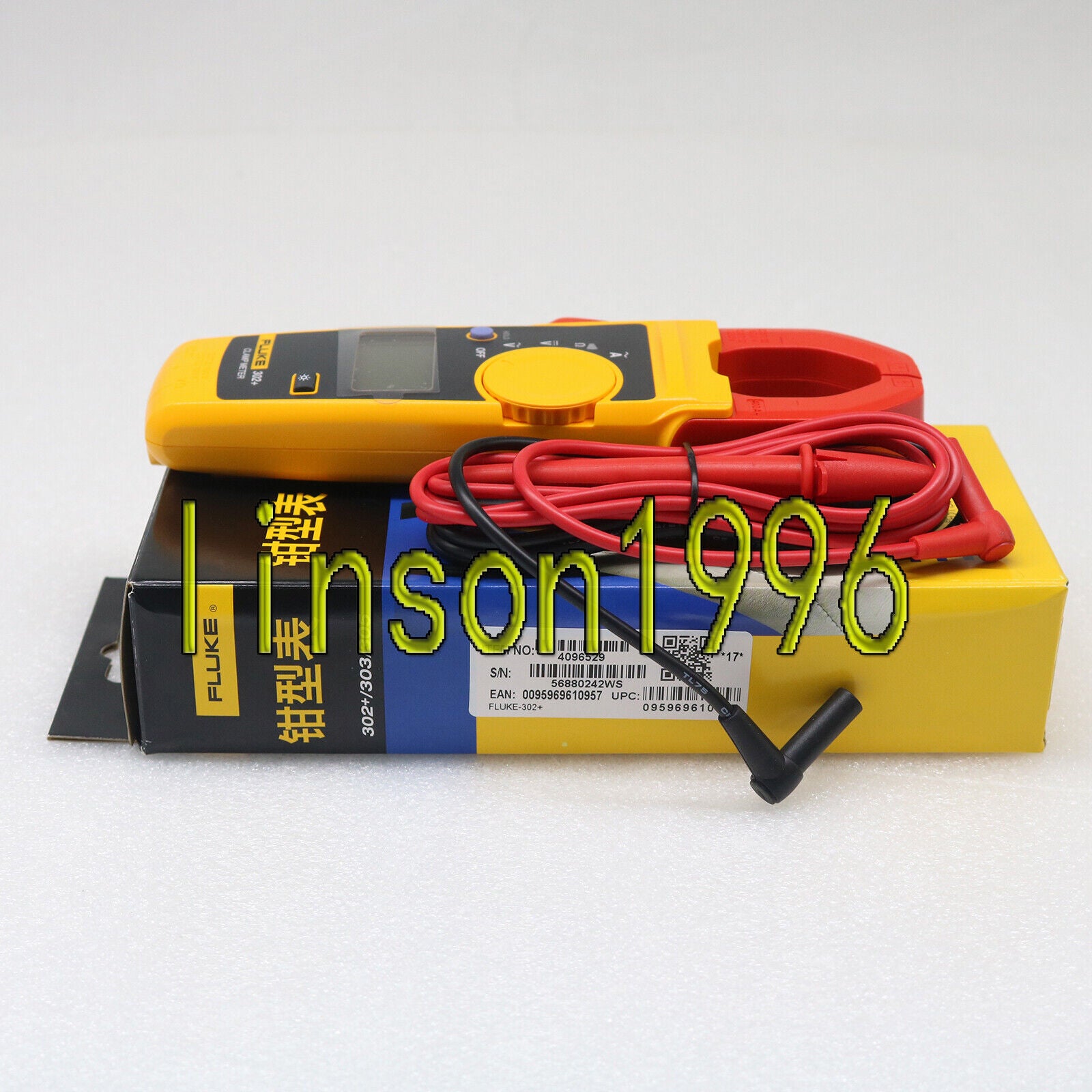 Fluke 302+ Digital Clamp Meter - FLUKE