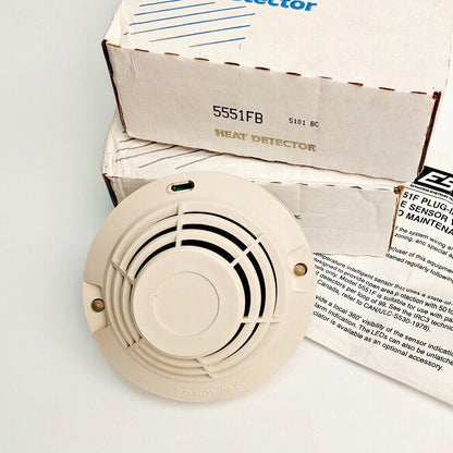 Edwards 5551F Heat Detector for Fire Alarm Systems - EDWARDS