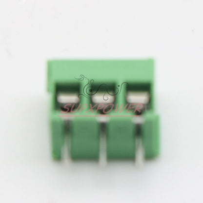 KF350-3P 3.5mm Pitch 3 pin Straight Pin PCB Screw Terminal Blocks (5PCS )