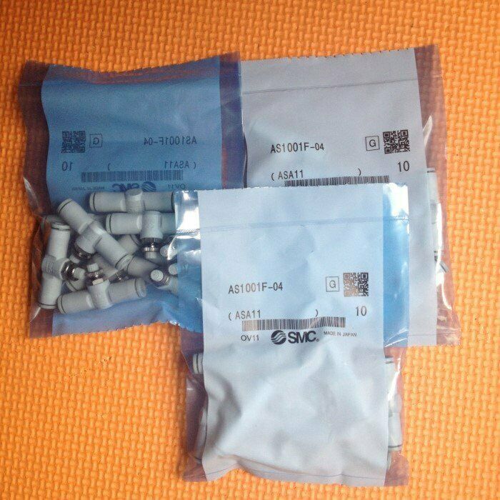 10-Piece AS1001F-04 Control Valve Stock - SMC