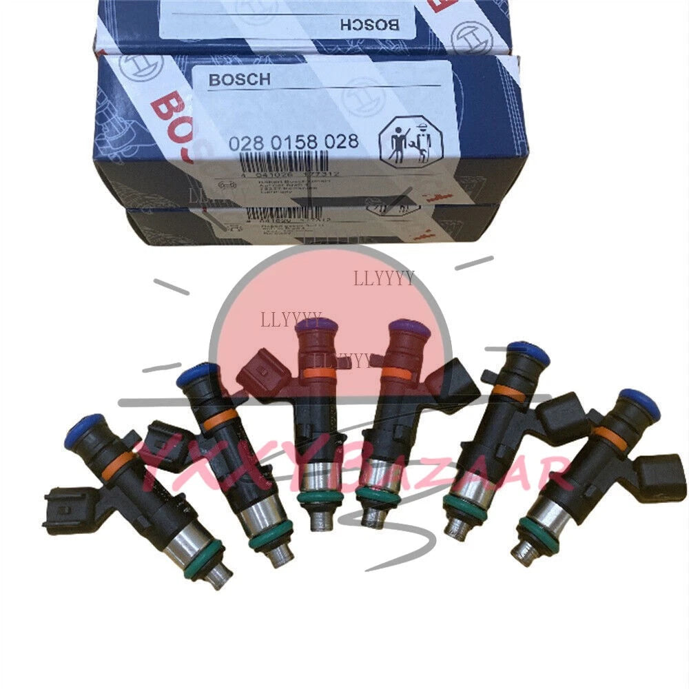 6X 0280158028 4591986AA Fuel Injector For Bosch Chrysler Sebring 2.7L 3.5L V6