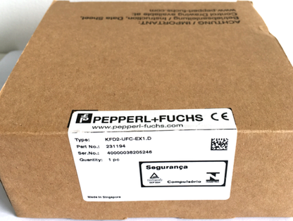PEPPERL KFD2 Safety Barrier - PEPPERL + FUCHS