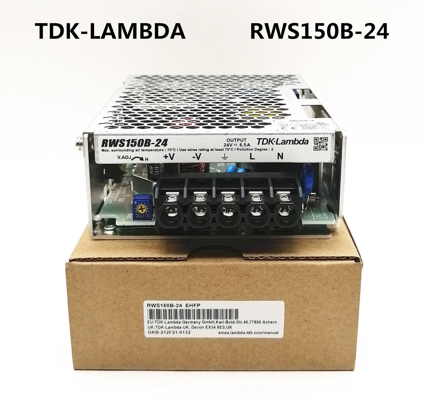 new 1pcs TDK-LAMBDA RWS150B-24 Switching Power Supply 24V 6.5A - TDK-LAMBDA