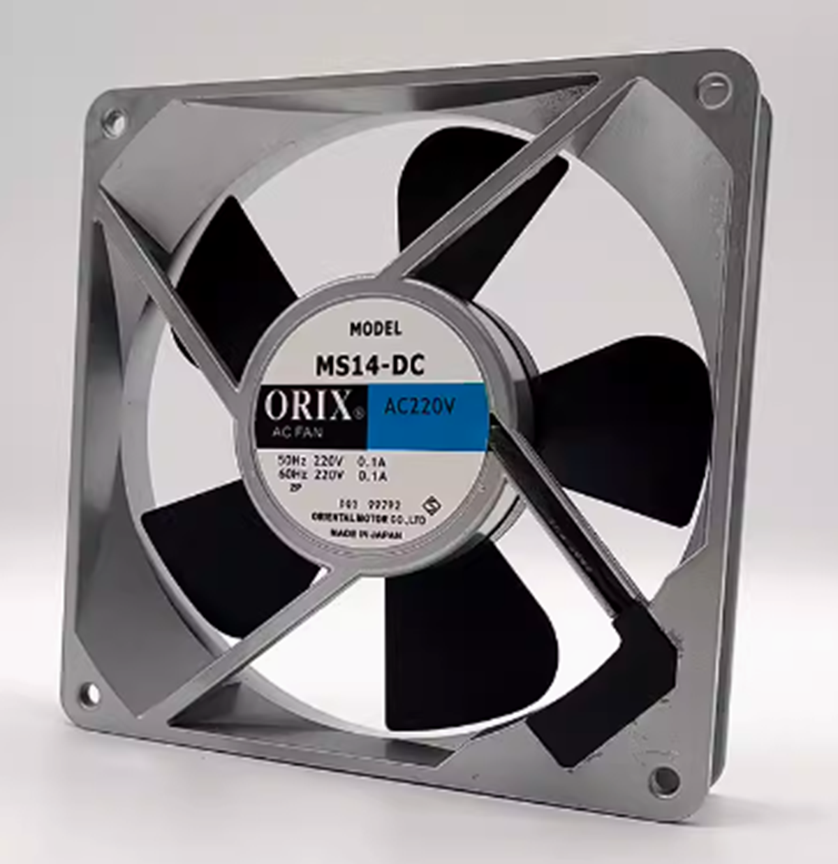 ORIENTAL MOTR ORIX MS14-DC Aluminum Frame Cooling Fan AC200V 0.1A 50 - ORIENTAL MOTR ORIX