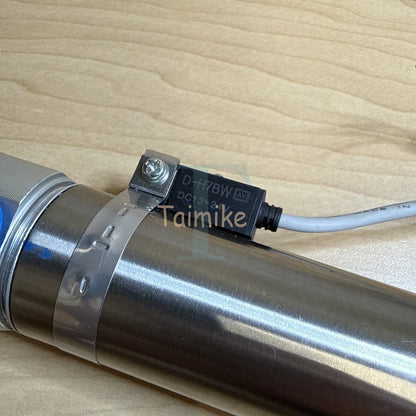 ! SMC CDM2RB32-150Z-H7BWL Round Body Pneumatic Cylinder w/ D-H7BW Sensors
