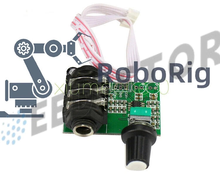 TL072 Op Amp High Impedance Pre-amplifier Board Guitar Instrument