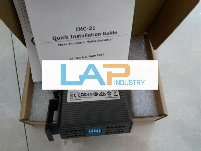 MOXA IMC-21-M-ST Optical Converter - 1PCS New for Industrial Use - MOXA