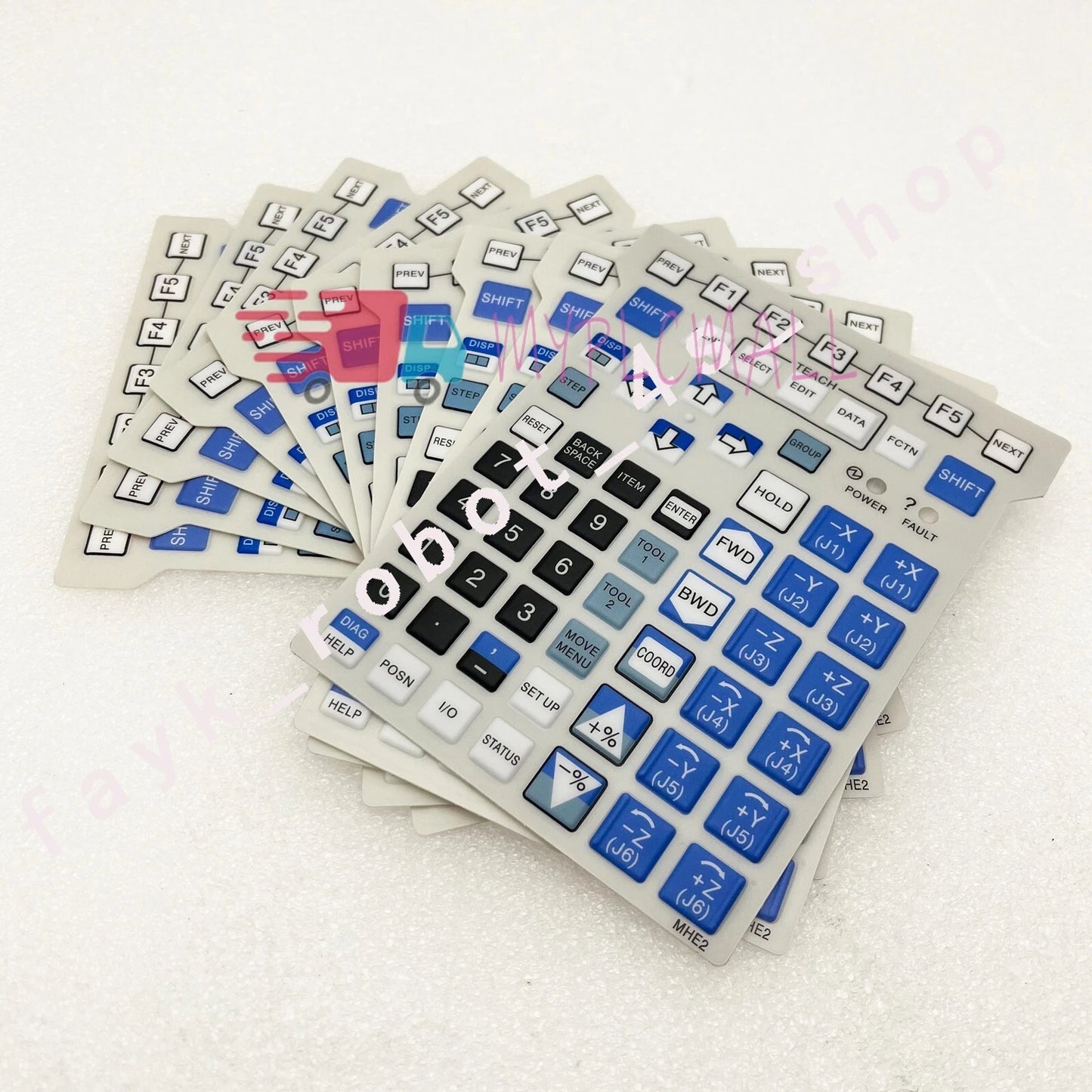 F FANUC A05B-2518-C202#emh teach pendant keyboard MHE2 membrane button film
