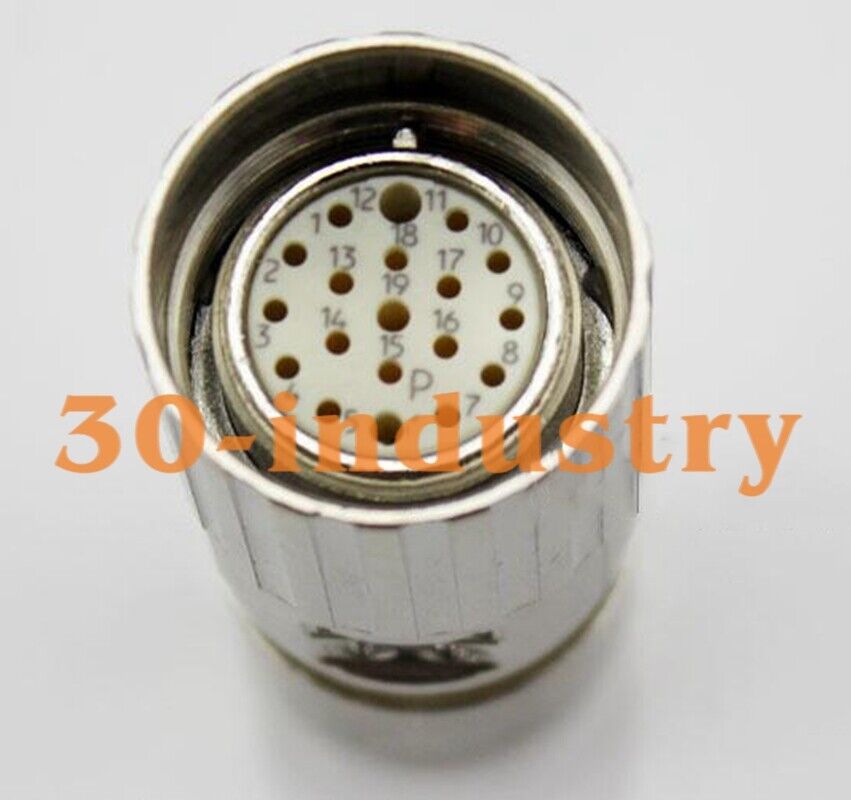 19-Pin Signal Cable Connector - European Standard ASTA19FRON - koeed