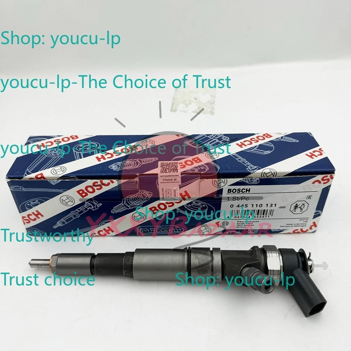 6Pc Bosch Fuel Injector For BMW 320d 330d 530d X3 X5 3.0d 7789661 0445110131