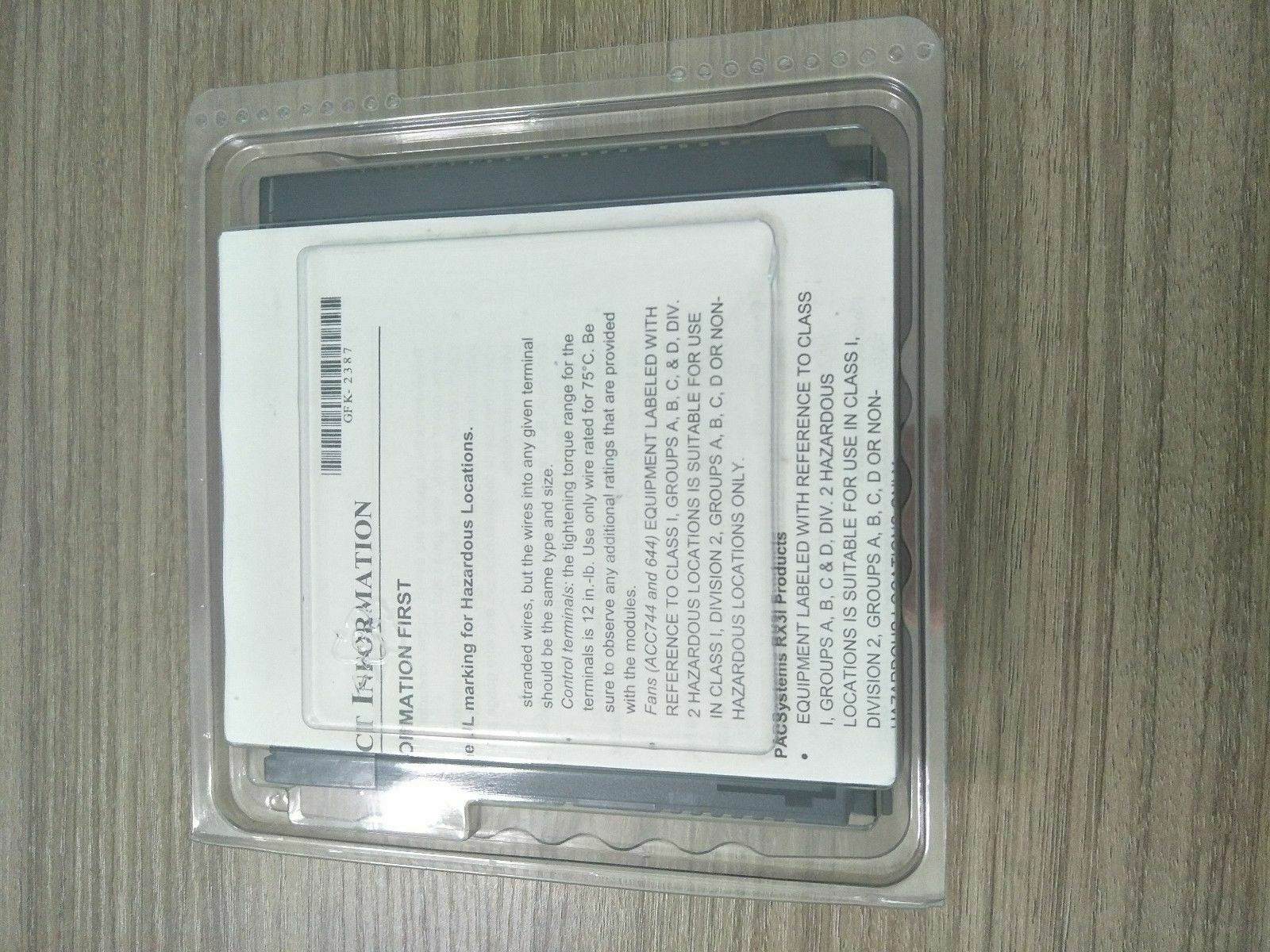 GE-FANUC IC693MDL740 - 1-Year Timer - GE-FANUC