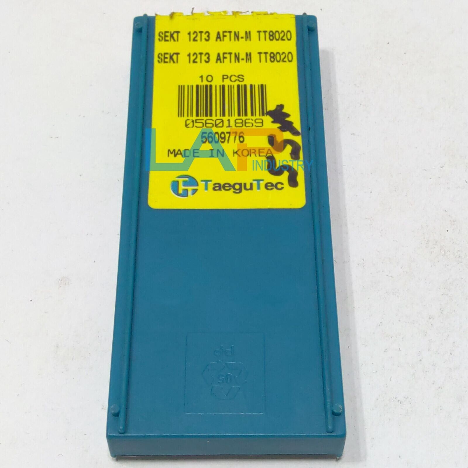 10PCS Taegutec SEKT12T3AFTN-M TT8020 CNC Blade Set - TAEGUTEC