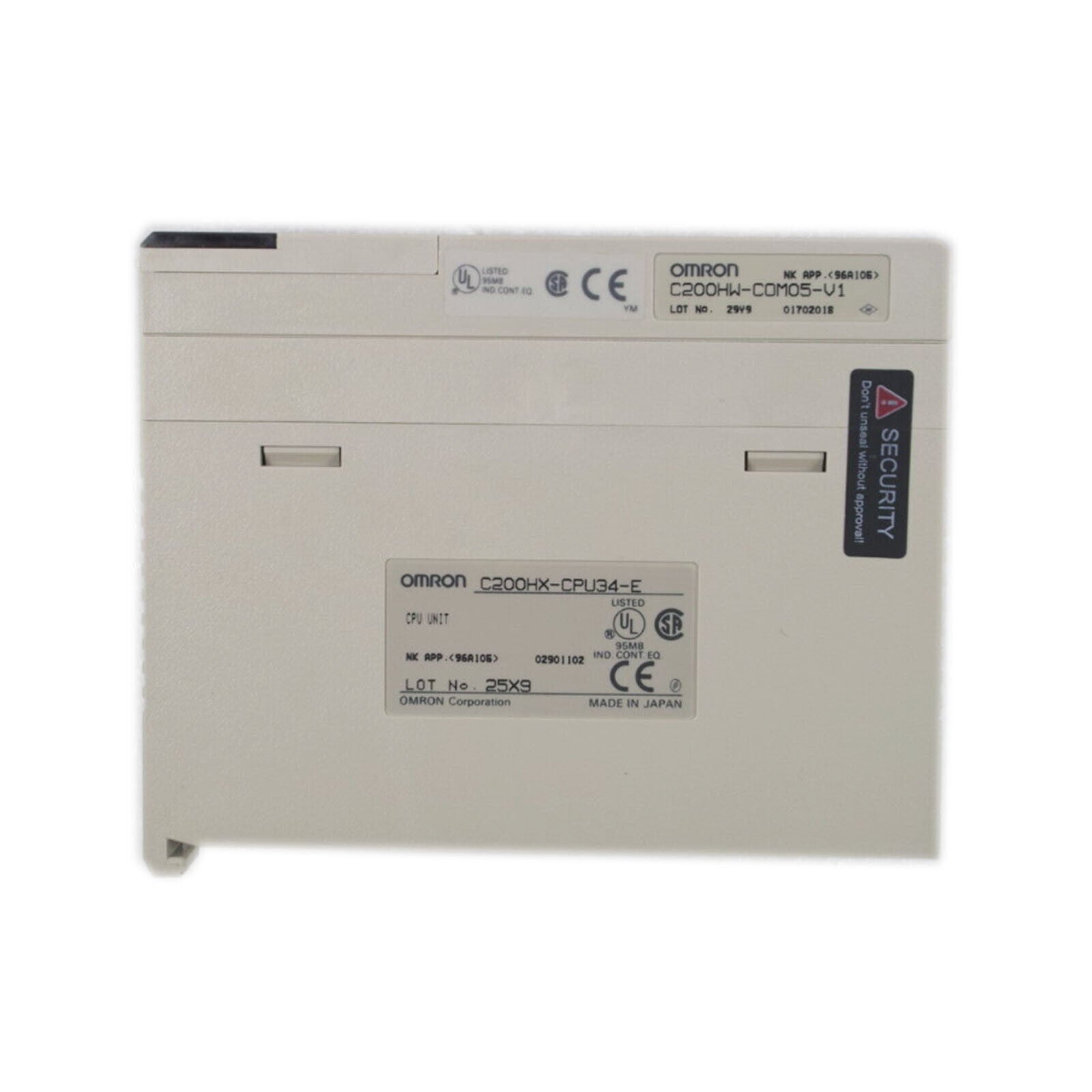 OMRON C200HX-CPU34-E: High-Quality Smart Sensor Solution - OMRON
