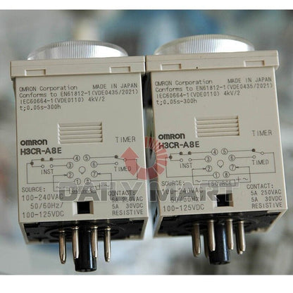 new OMRON H3CR-A8E H3CRA8E Timer 100-240VAC/100-125VDC Ship - OMRON